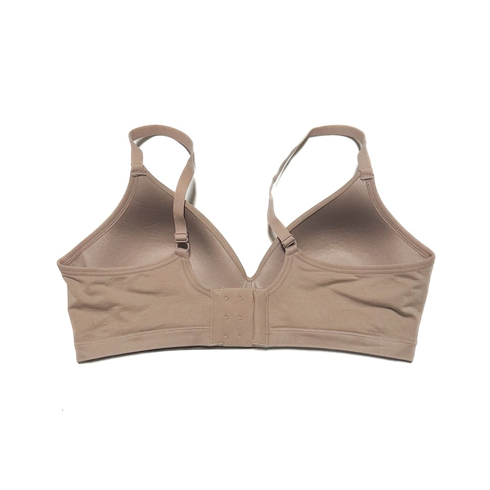 ThirdLove Form 360 Fit Lifting Wireless Bra Taupe Seamless Stretch Bralette - Picture 4 of 8